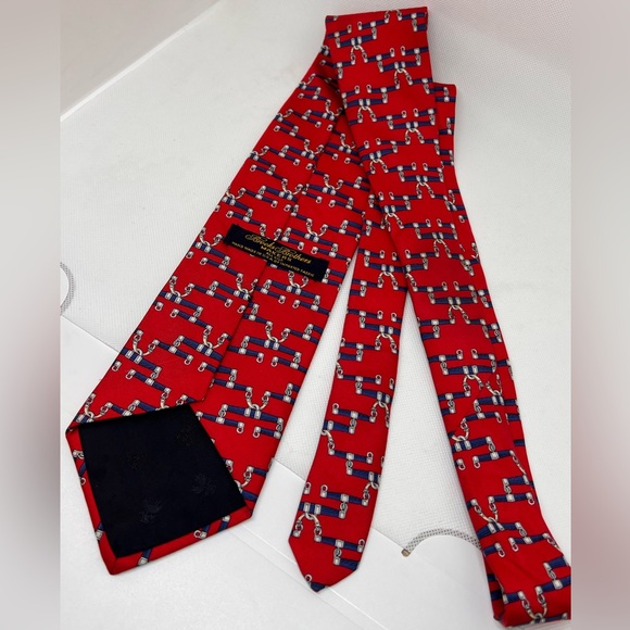 EUC Vintage Brooks Brothers Horse Bit Tie - Picture 6 of 7